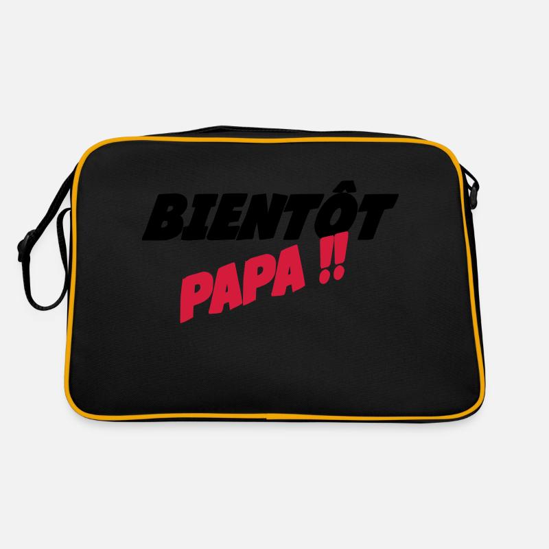 Bientôt Papa Sac Retro