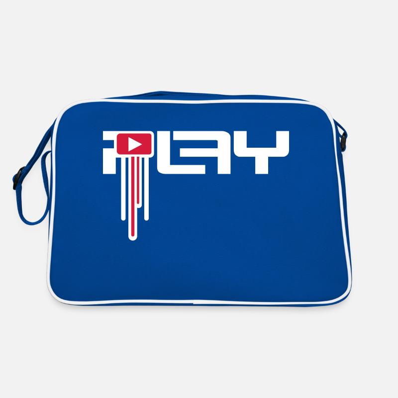 Fête, Jouer, Allumer, Symbole, Allumer, Graffiti Sac Retro