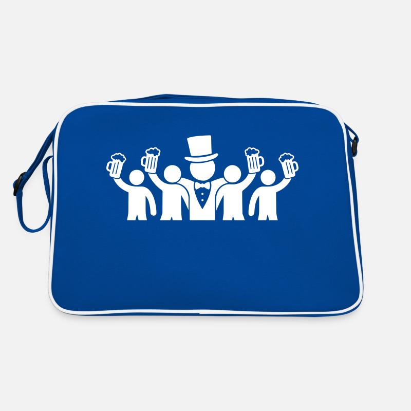 Groom Crew Célibataires Sac Retro