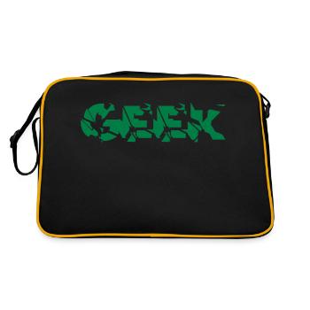 Geek - Retro Bag - black/gold - Back