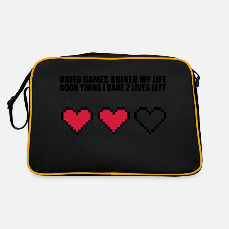 Extra Lives Retro Tasche