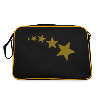 5 étoiles - Sac Retro - noir/or - Dos