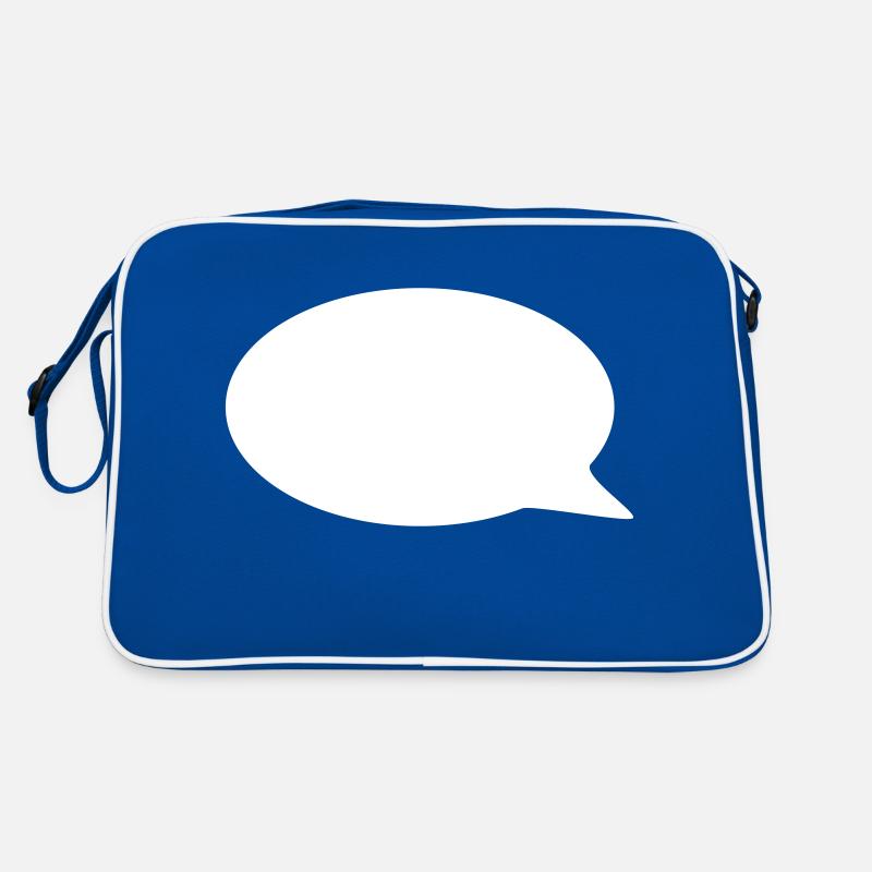 Ballon / / dessin animé / / dire / / déclaration Sac Retro