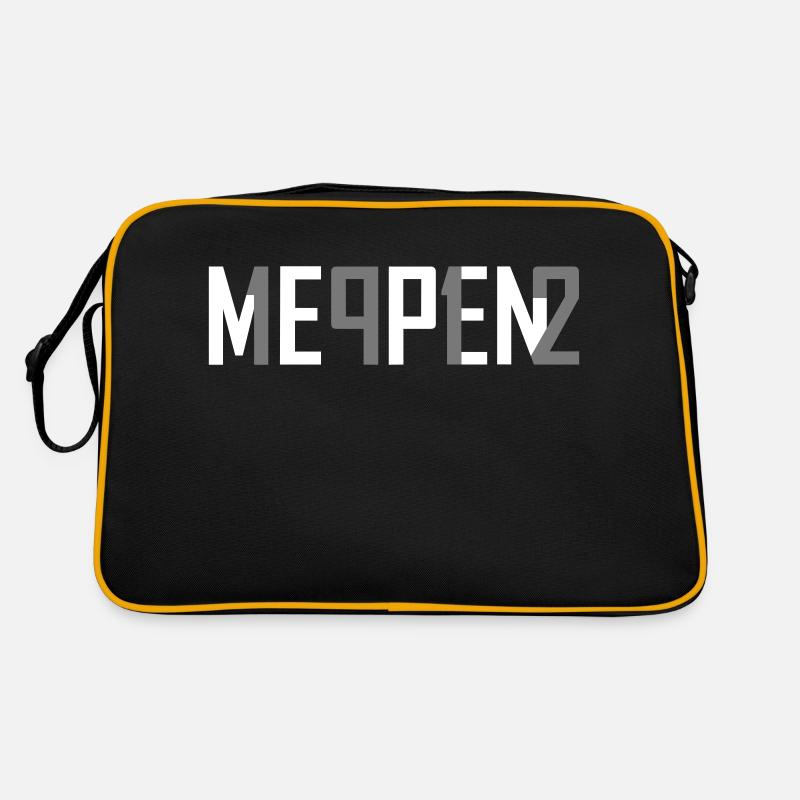 Emslandstadion - Retro Tasche - Schwarz/Gold