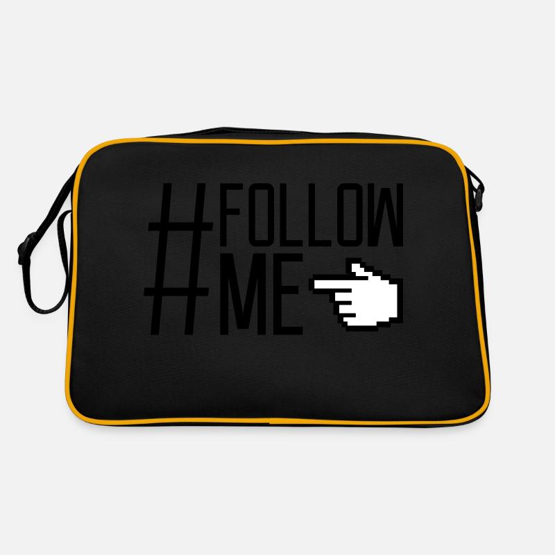 Hand pointer follow Retro Bag