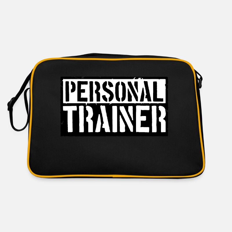 Bodybuilder Personal Trainer Retro Bag