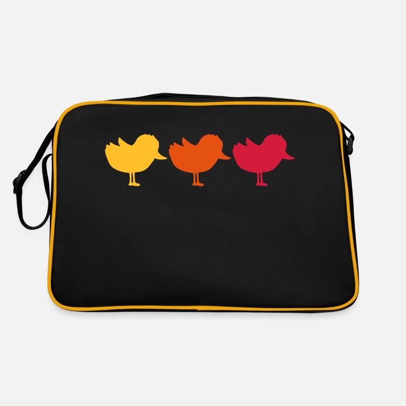 3 chicks Silhouette Team Retro Bag