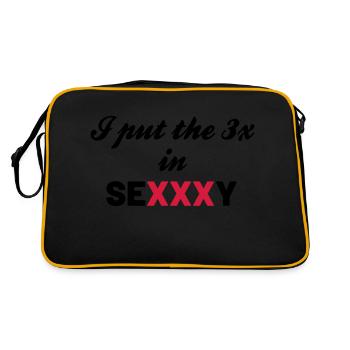 J’ai mis le 3 X dans Sexxxy - Sac Retro - noir/or - Dos