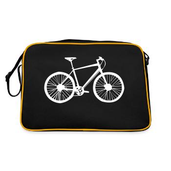 Bicycle Wheel - Retro Bag - black/gold - Back