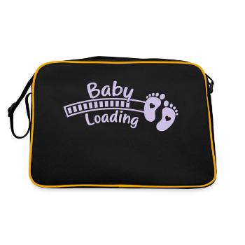 Chargement des pieds de bébé bébé - Sac Retro - noir/or - Dos