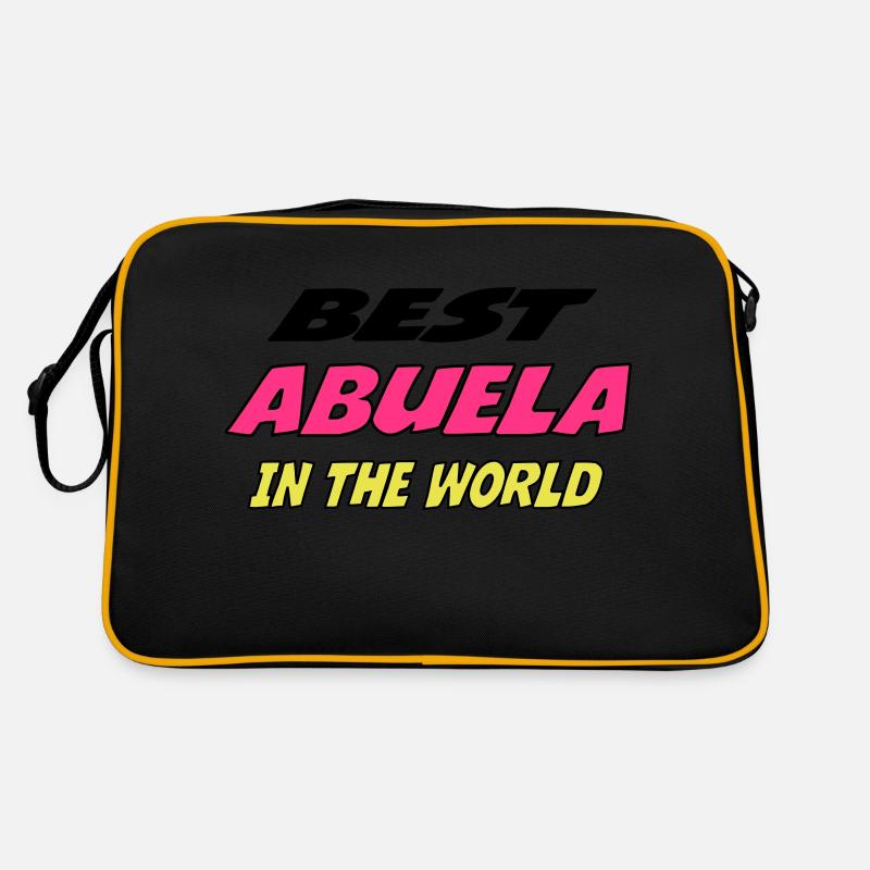 Best ABUELA in the world Sac Retro