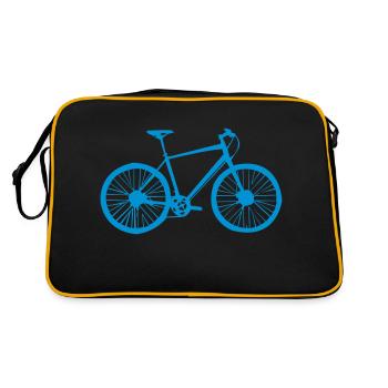 Roue de vélo - Sac Retro - noir/or - Dos