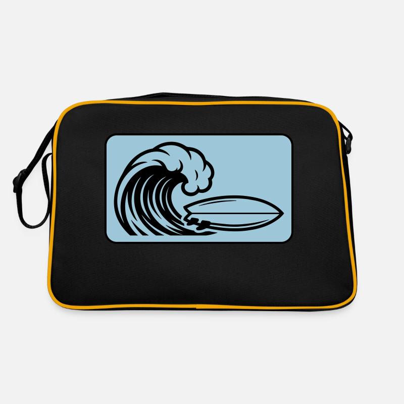 Surfboard Wave Retro Bag