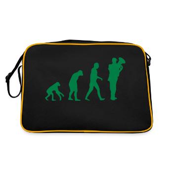 tuba evolution - Sac Retro - noir/or - Dos