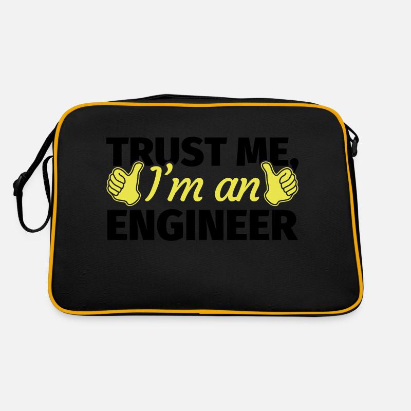 Trust Me I'm an Engineer Retro Tasche