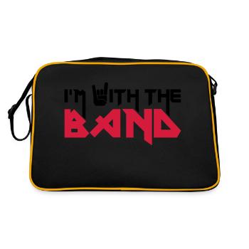 I'm with the Band - Retro Bag - black/gold - Back