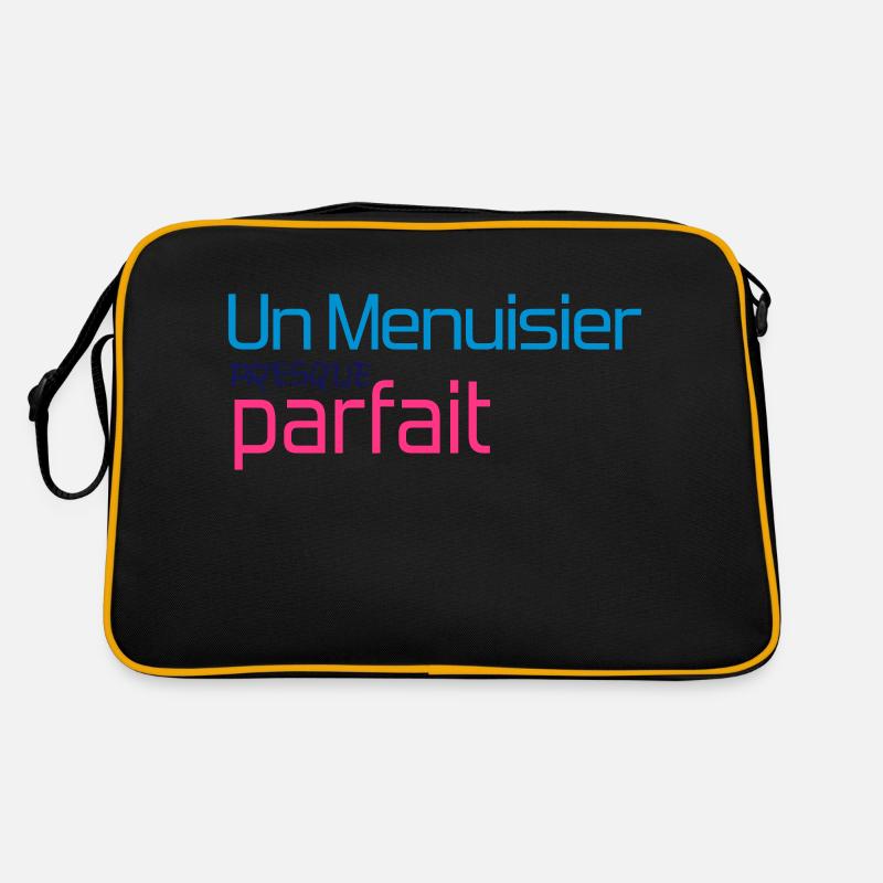 Menuisier / Menuiserie / Bois / Charpentier Retro Bag