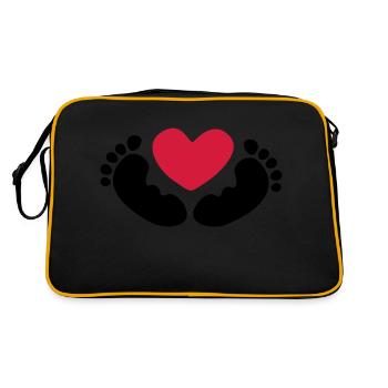 bébé - Sac Retro - noir/or - Dos