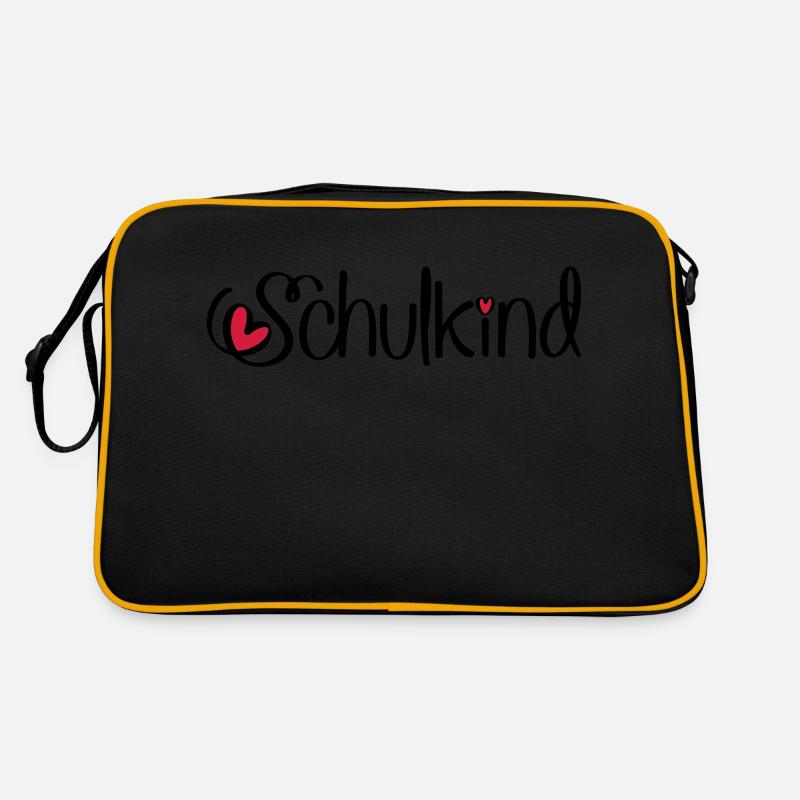 Schulkind Retro Tasche