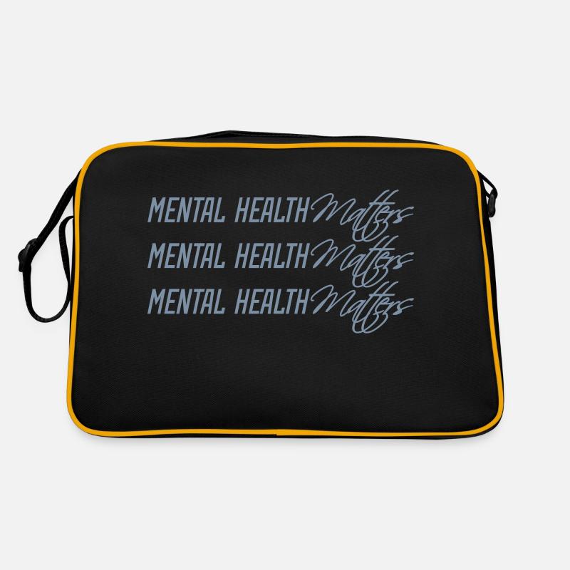 la santé mentale compte citation Sac Retro