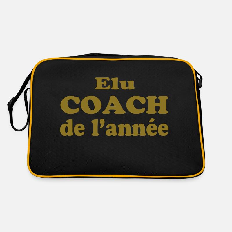 Elu coach de l'année Sac Retro