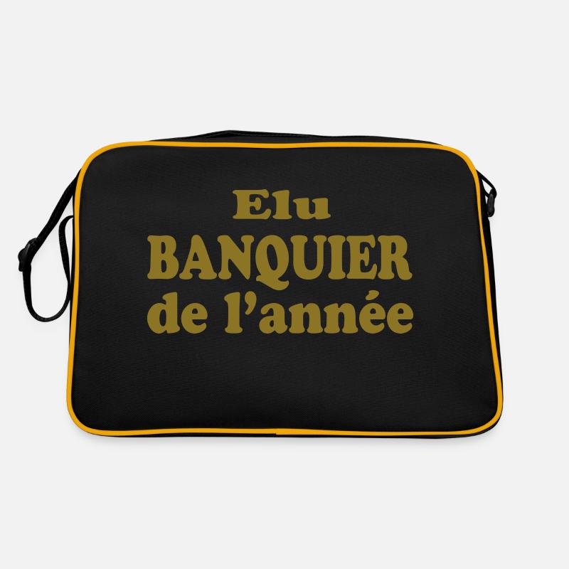 ELU BANQUIER DE L'ANNEE Sac Retro