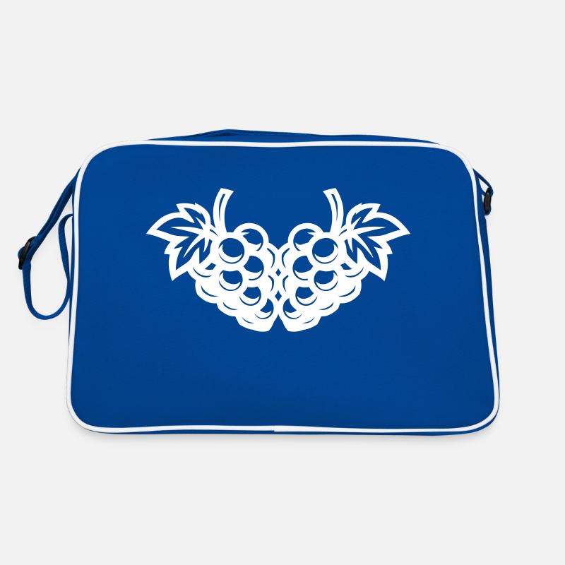 Grapes Symbol Retro Bag