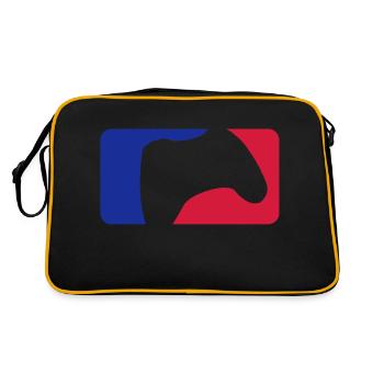 PRO GAMER - Retro Bag - black/gold - Back
