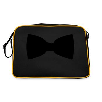 Bow tie - Sac Retro - noir/or - Dos