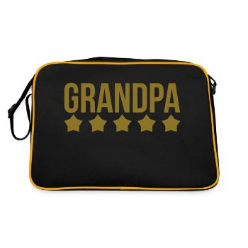 Grandpa - Sac Retro - noir/or - Dos