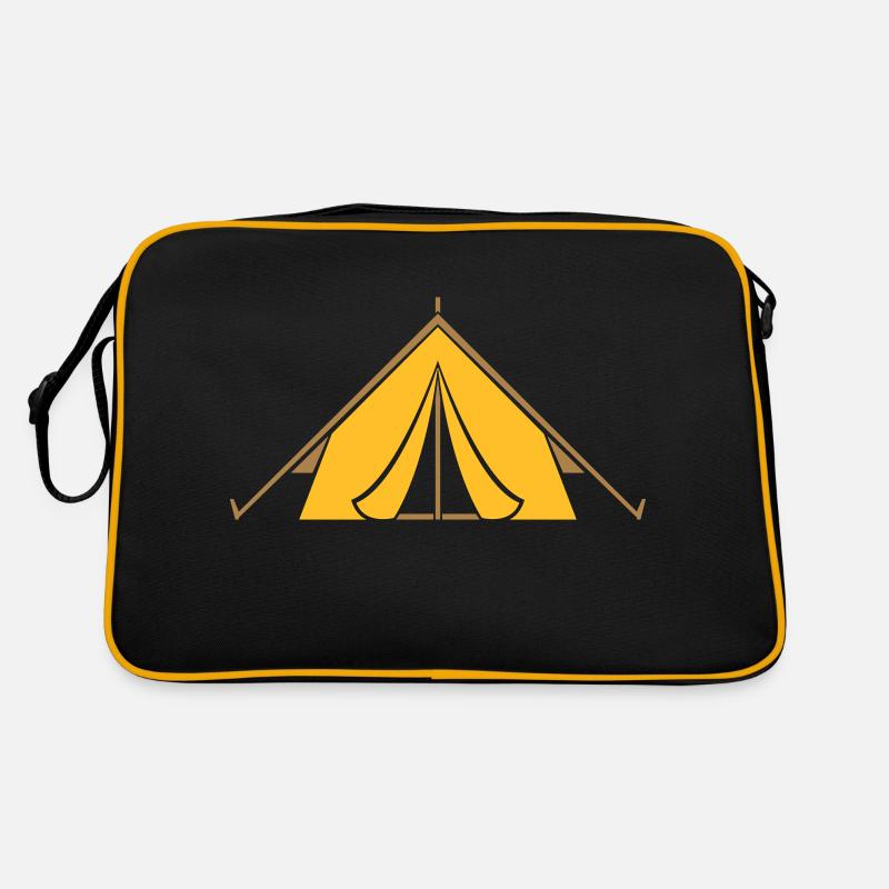 Adventure Outdoor Tent Design Retro Bag