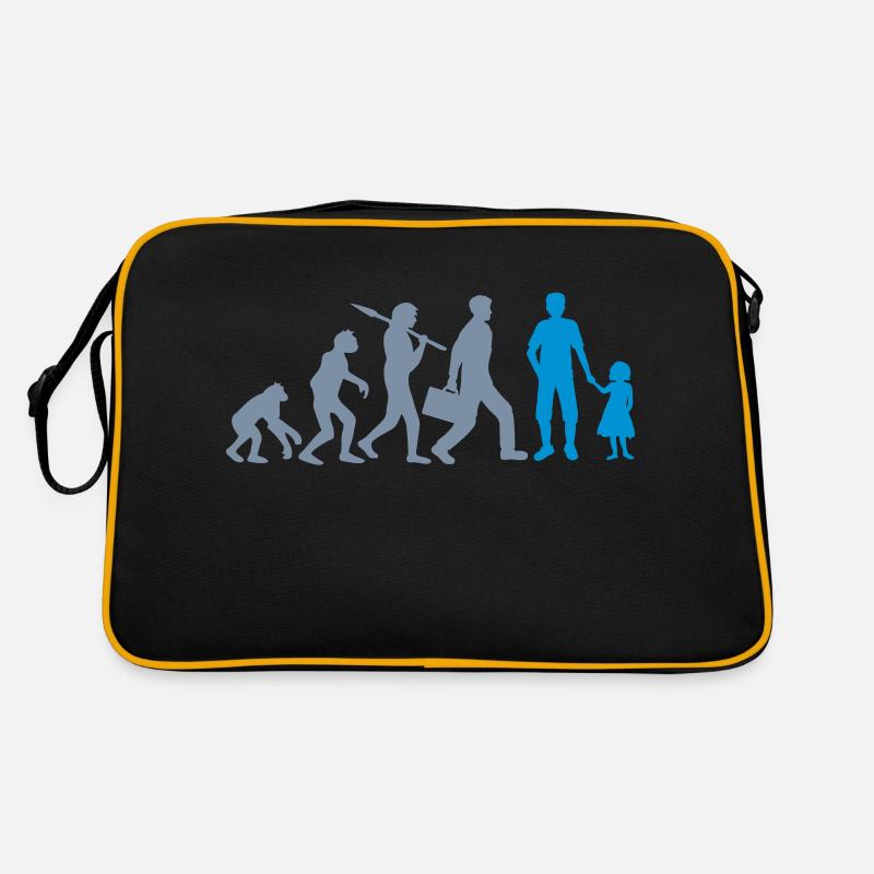 Evolution Papa Fille Enfant Sac Retro