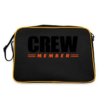 Membre d’équipage - Sac Retro - noir/or - Dos