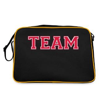 Équipe - Sac Retro - noir/or - Dos