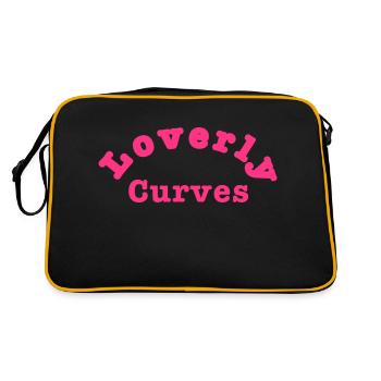 Loverly Curves v3 - Retro Bag - black/gold - Back
