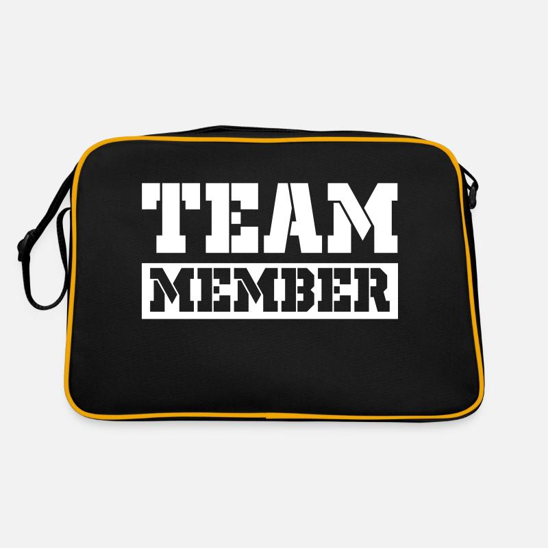 Team Mitglied Retro Tasche