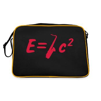 emc2tenor - Sac Retro - noir/or - Dos