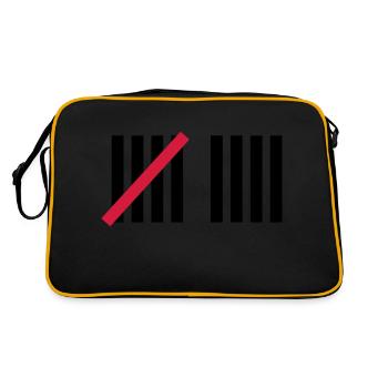 9th Birthday - Retro Bag - black/gold - Back