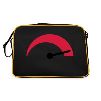 tacho__f2 - Retro Bag - black/gold - Back