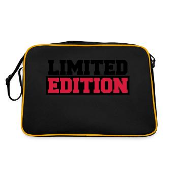 Limited Edition - Retro Bag - black/gold - Back