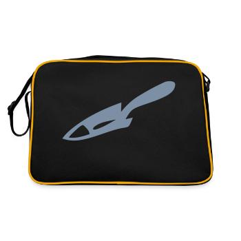 tools garden gardening transpantoir - Retro Bag - black/gold - Back
