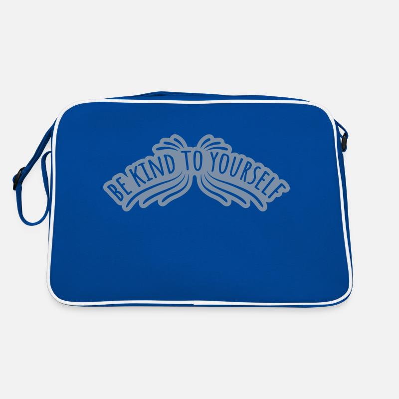 be kind to yourself Retro Tasche