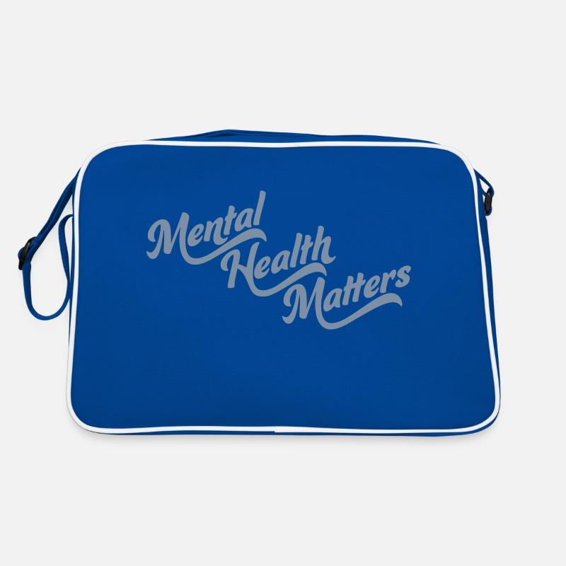 mental health matters quote Retro Bag