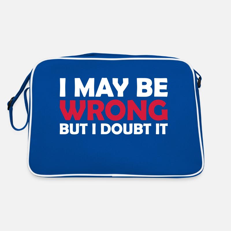 I may be wrong Retro Bag