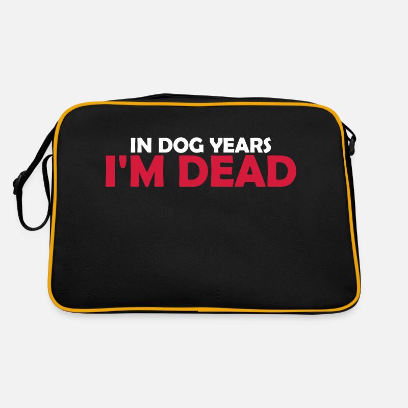 dans les années de chien Mort Sac Retro