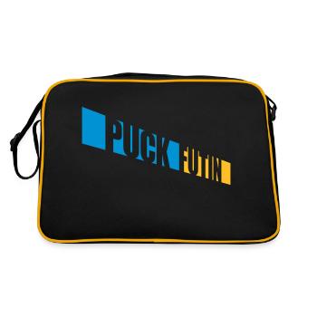 Conception du logo Puck Futin - Sac Retro - noir/or - Dos