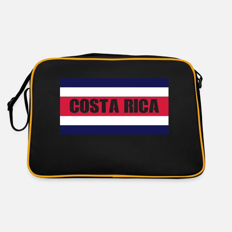 Drapeau du Costa Rica Sac Retro