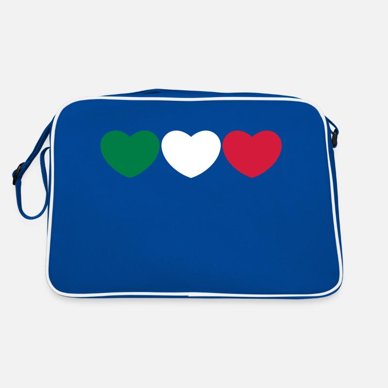 Italien Herz Retro Tasche