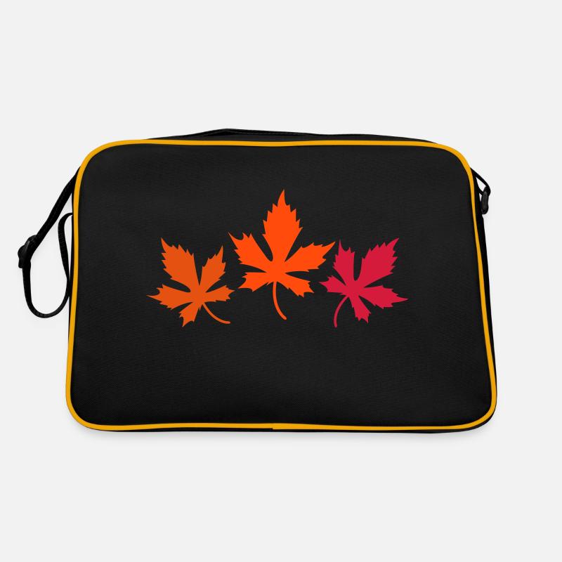 feuilles Sac Retro