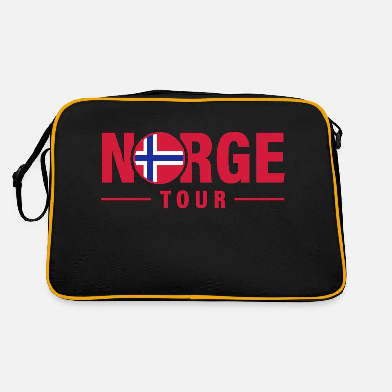 Norwegen Tour Norge Retro Tasche